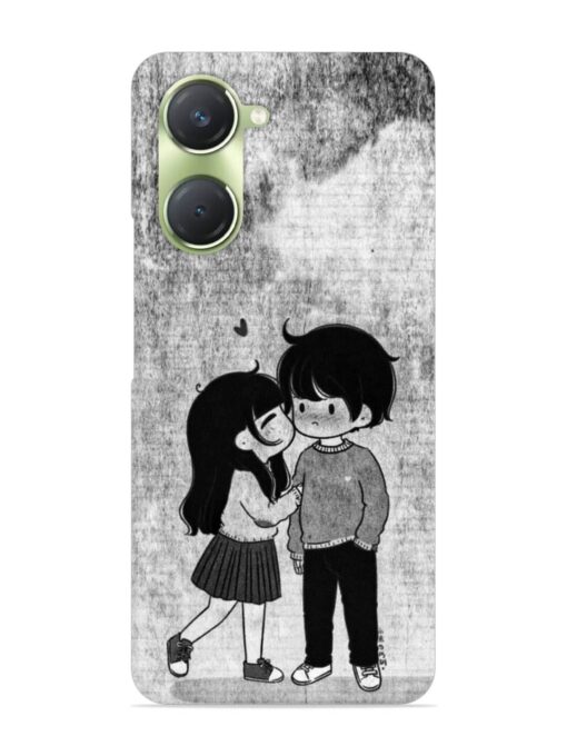 Couple Love Highlights Snap Case for Vivo T3 Lite (5G)