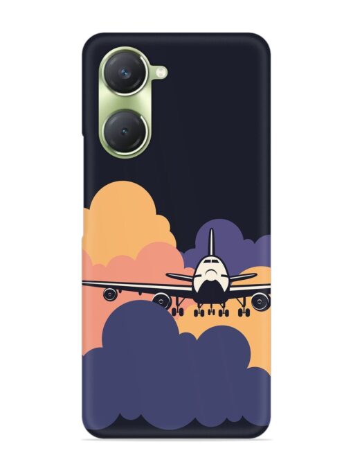 Aeroplane vector Snap Case for Vivo T3 Lite (5G) Zapvi