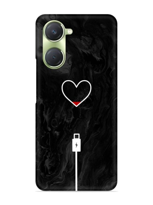 Heart Charging Vector Snap Case for Vivo T3 Lite (5G) Zapvi