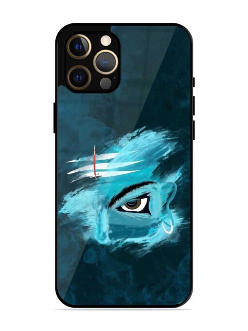 Lord Shiva Glossy Metal Phone Cover for Apple Iphone 12 Pro Max Zapvi