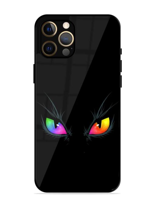 Cat Eyes Glossy Metal Phone Cover for Apple Iphone 12 Pro Max Zapvi