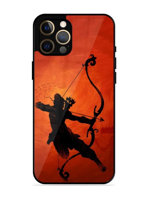 Illustration Lord Rama Glossy Metal Phone Cover for Apple Iphone 12 Pro Max Zapvi