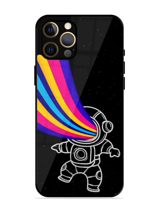 Astronaut Glossy Metal TPU Phone Cover for Apple Iphone 12 Pro Max Zapvi