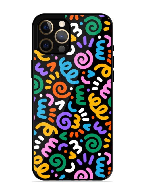 Colorful Seamless Vector Glossy Metal Phone Cover for Apple Iphone 12 Pro Max