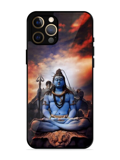 Jai Jai Shiv Glossy Metal Phone Cover for Apple Iphone 12 Pro Max Zapvi