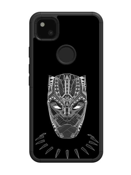 Fictional Art Glossy Metal Phone Cover for Google Pixel 4A Zapvi