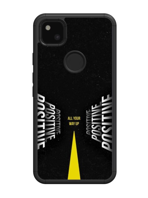 All Your Way Up Positive Glossy Metal Phone Cover for Google Pixel 4A