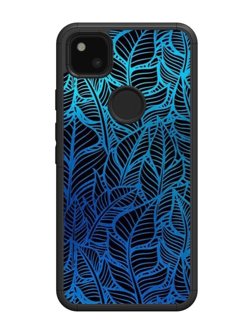 Decorative Topical Glossy Metal Phone Cover for Google Pixel 4A Zapvi