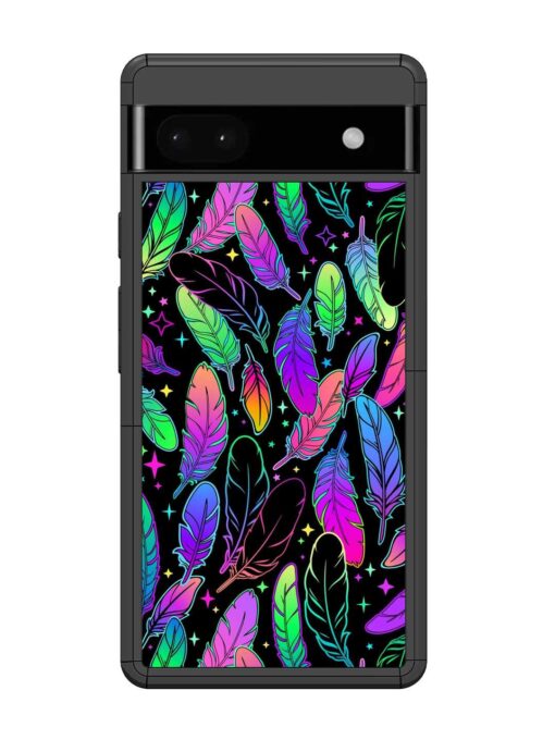 Bright Multi Colored Seamless Glossy Metal Phone Cover for Google Pixel 6A Zapvi