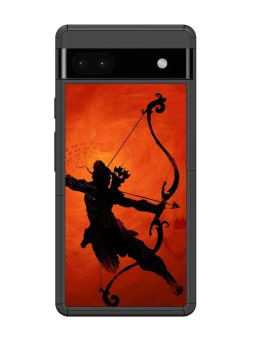 Illustration Lord Rama Glossy Metal Phone Cover for Google Pixel 6A Zapvi