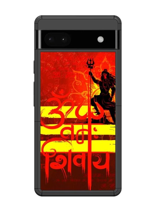 Illustration Lord Shiva Glossy Metal TPU Phone Cover for Google Pixel 6A Zapvi