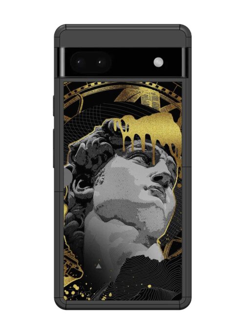 Roman Face Glossy Metal Phone Cover for Google Pixel 6A Zapvi