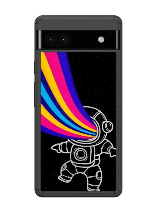 Astronaut Glossy Metal TPU Phone Cover for Google Pixel 6A Zapvi