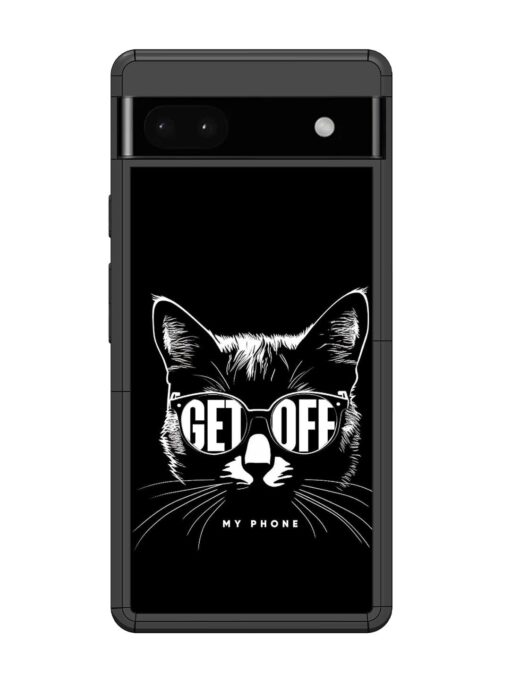 Get Off Glossy Metal TPU Phone Cover for Google Pixel 6A Zapvi