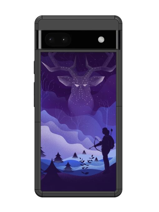 Deer Forest River Glossy Metal Phone Cover for Google Pixel 6A Zapvi