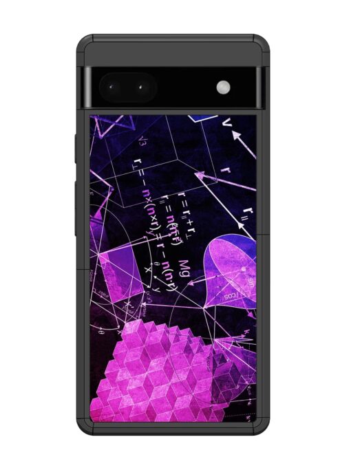 Math Physics Formula Art Glossy Metal Phone Cover for Google Pixel 6A Zapvi