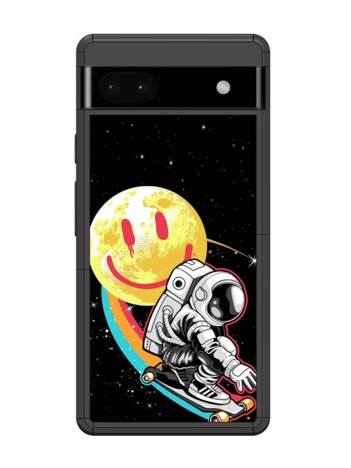 Astronaut Art Glossy Metal Phone Cover for Google Pixel 6A Zapvi