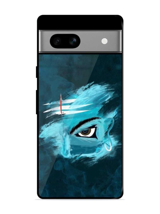 Lord Shiva Glossy Metal Phone Cover for Google Pixel 7A