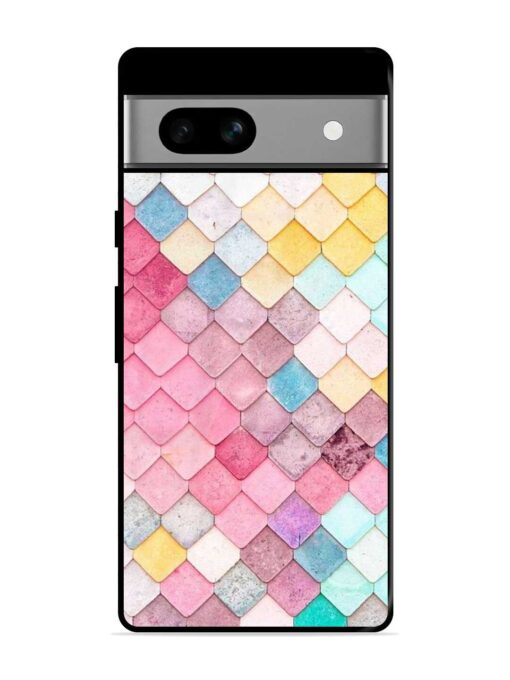 Fondos De Pantalla Glossy Metal Phone Cover for Google Pixel 7A Zapvi