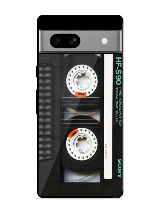 Sony Hf-S90 Cassette Glossy Metal Phone Cover for Google Pixel 7A Zapvi