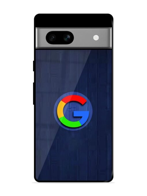 Google Logo Printed Glossy Metal TPU Phone Cover for Google Pixel 7A Zapvi