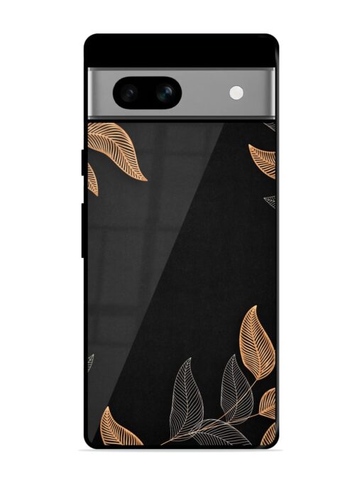 Foliage Art Glossy Metal Phone Cover for Google Pixel 7A Zapvi