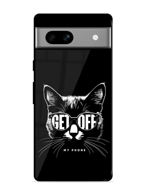 Get Off Glossy Metal TPU Phone Cover for Google Pixel 7A Zapvi