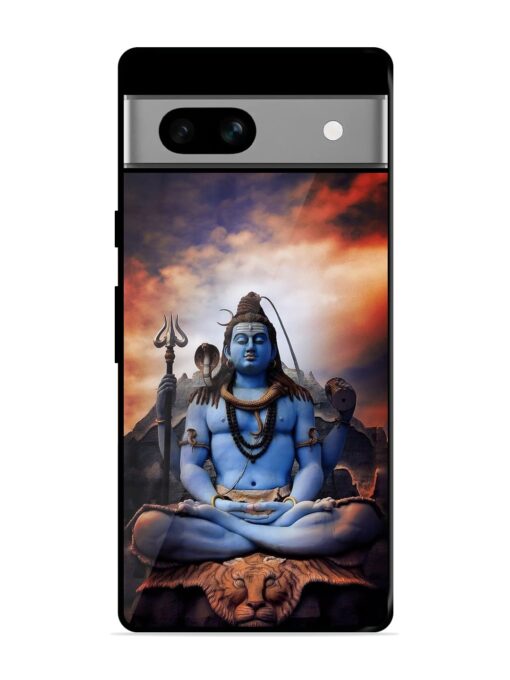 Jai Jai Shiv Glossy Metal Phone Cover for Google Pixel 7A