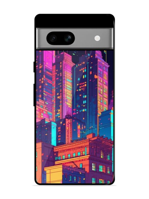 City View Glossy Metal Phone Cover for Google Pixel 7A Zapvi