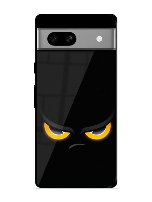 Cartoon Eye Glossy Metal Phone Cover for Google Pixel 7A