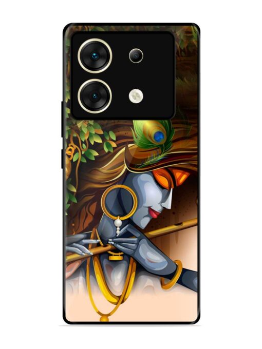 Krishna Glossy Metal Phone Cover for Infinix Zero 30 (5G) Zapvi