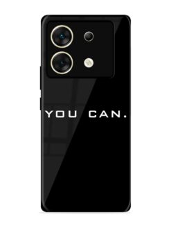 You Can Glossy Metal Phone Cover for Infinix Zero 30 (5G)