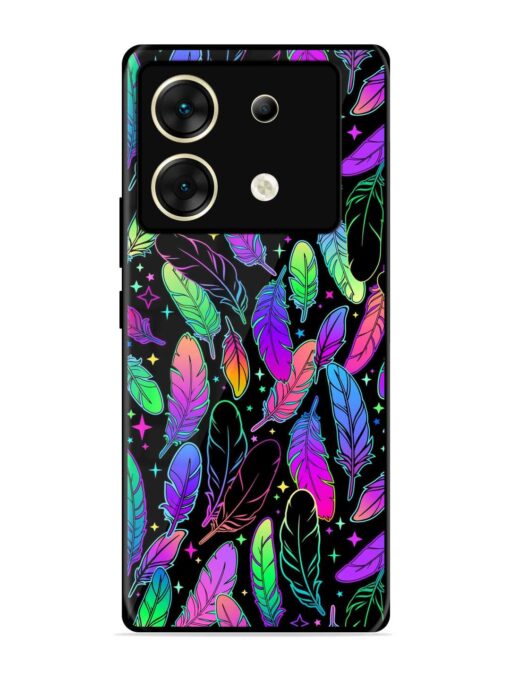 Bright Multi Colored Seamless Glossy Metal Phone Cover for Infinix Zero 30 (5G) Zapvi