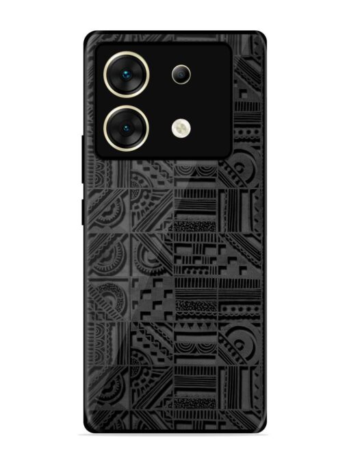 Seamless Pattern Glossy Metal Phone Cover for Infinix Zero 30 (5G) Zapvi