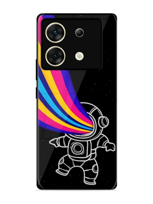 Astronaut Glossy Metal TPU Phone Cover for Infinix Zero 30 (5G) Zapvi