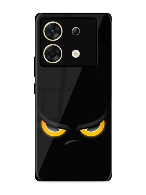 Scary Yellow Eye Glossy Metal TPU Phone Cover for Infinix Zero 30 (5G) Zapvi