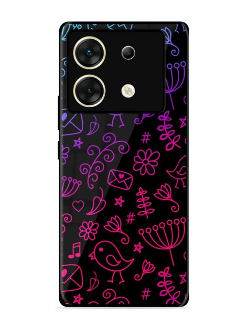 Cool Girly Glossy Metal Phone Cover for Infinix Zero 30 (5G)