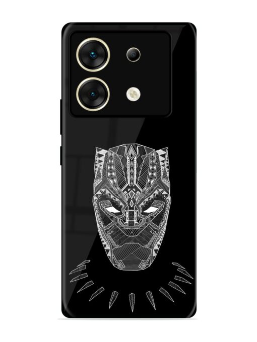 Fictional Art Glossy Metal Phone Cover for Infinix Zero 30 (5G) Zapvi