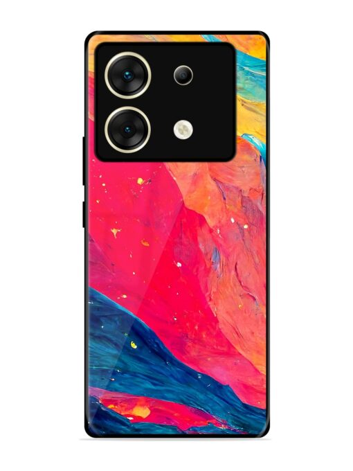 Starry Night Glossy Metal Phone Cover for Infinix Zero 30 (5G) Zapvi