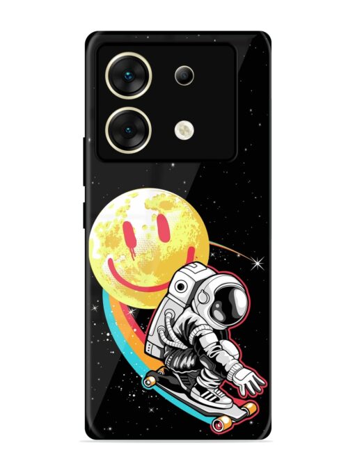 Astronaut Art Glossy Metal Phone Cover for Infinix Zero 30 (5G) Zapvi