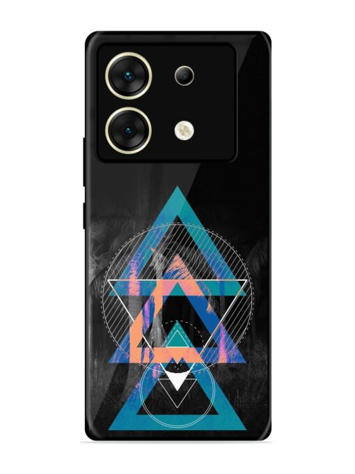 Indie Cross Glossy Metal Phone Cover for Infinix Zero 30 (5G) Zapvi