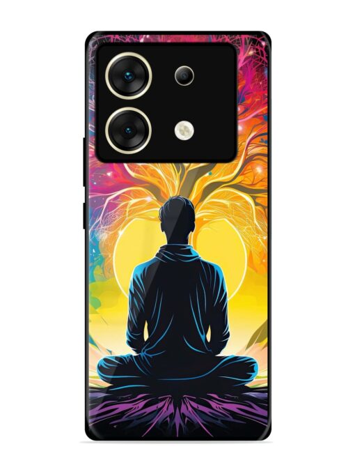 Mind Colourful Glossy Metal Phone Cover for Infinix Zero 30 (5G) Zapvi