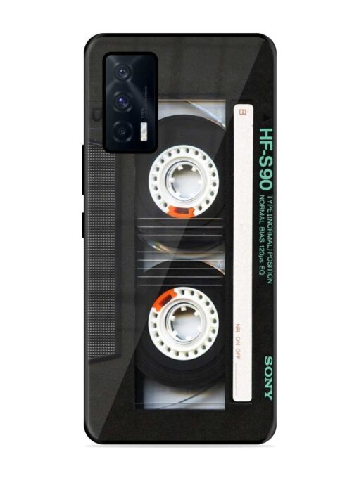 Sony Hf-S90 Cassette Glossy Metal Phone Cover for Iqoo 7 (5G) Zapvi