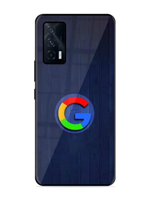 Google Logo Printed Glossy Metal TPU Phone Cover for Iqoo 7 (5G)