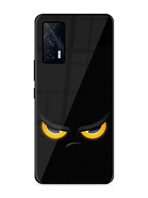 Scary Yellow Eye Glossy Metal TPU Phone Cover for Iqoo 7 (5G) Zapvi