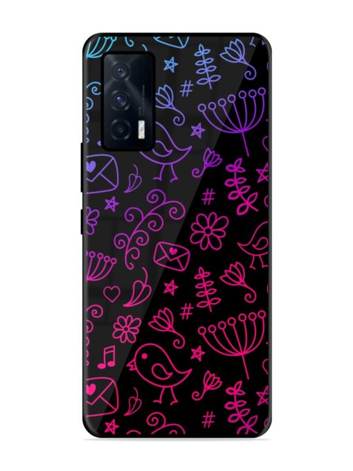 Cool Girly Glossy Metal Phone Cover for Iqoo 7 (5G) Zapvi