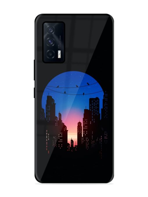 Minima City Vibe Glossy Metal Phone Cover for Iqoo 7 (5G)