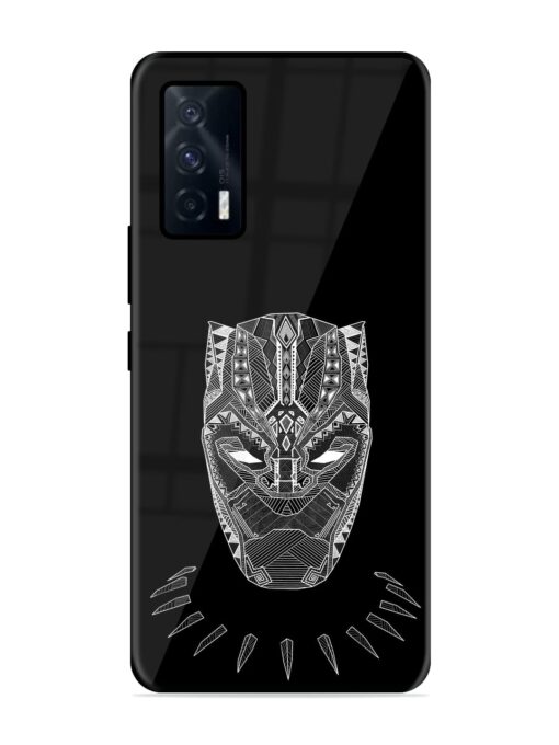 Fictional Art Glossy Metal Phone Cover for Iqoo 7 (5G) Zapvi