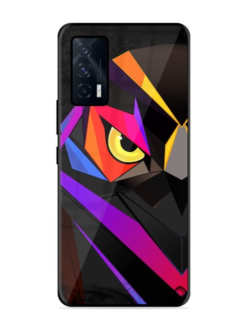 Wpap Owl Glossy Metal Phone Cover for Iqoo 7 (5G) Zapvi