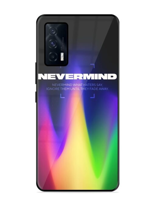 Nevermind Glossy Metal Phone Cover for Iqoo 7 (5G) Zapvi